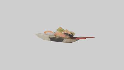 Cartoon Sushi model 3D model