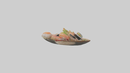 Cartoon Sushi model 3D model