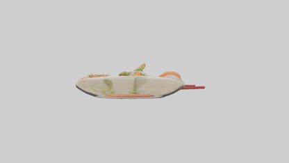 Cartoon Sushi model 3D model
