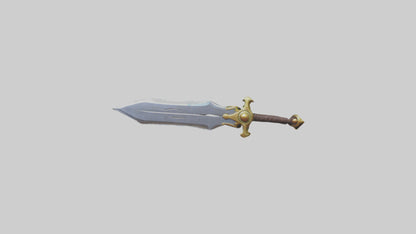 Cartoon Sword model 3D model