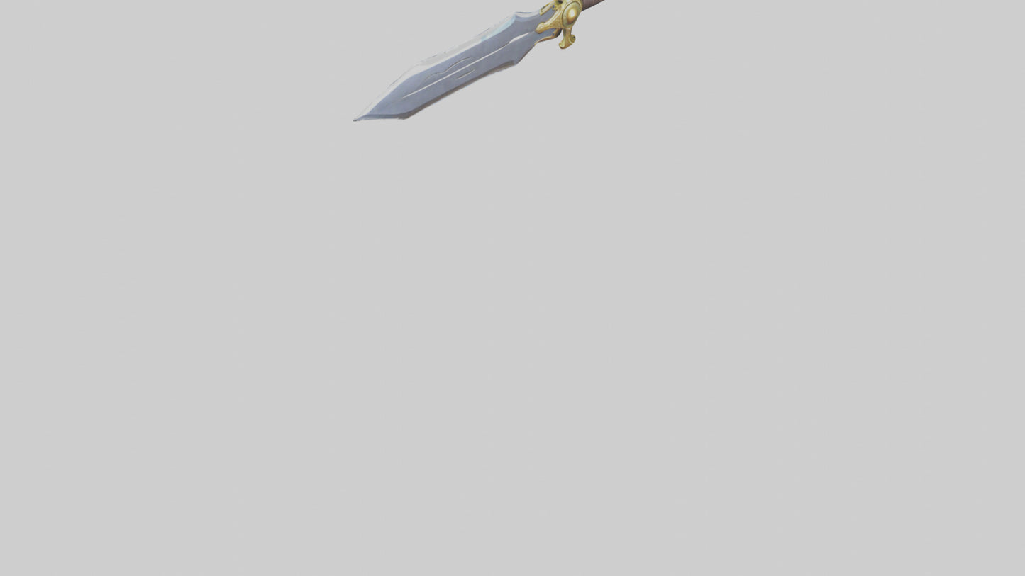 Cartoon Sword model 3D model