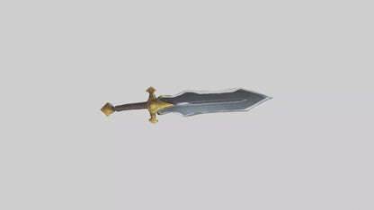 Cartoon Sword model 3D model