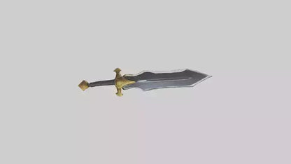 Cartoon Sword model 3D model