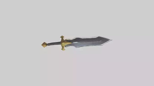 Cartoon Sword model 3D model
