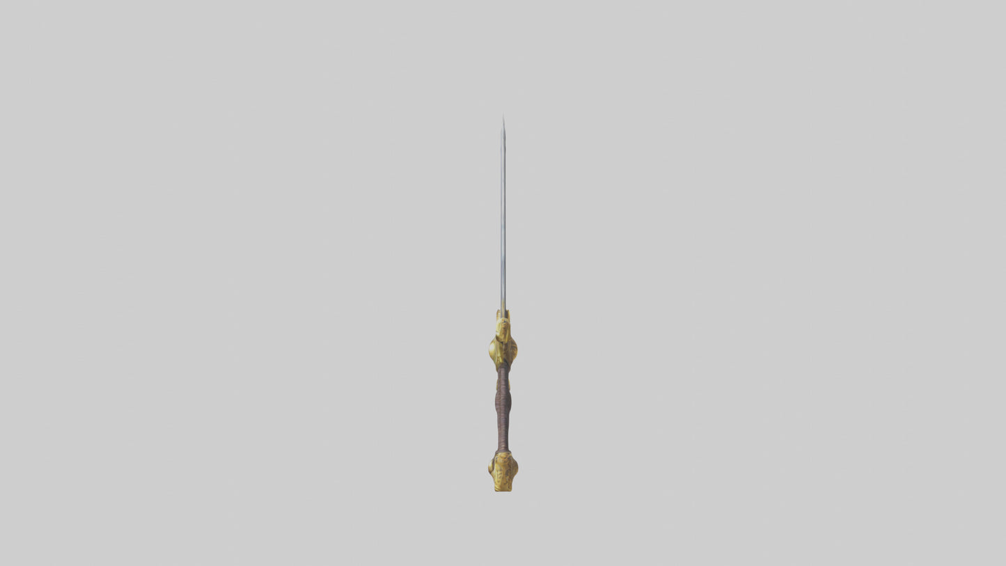 Cartoon Sword model 3D model