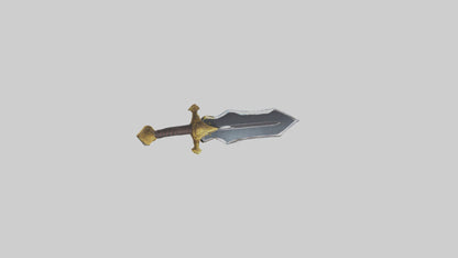 Cartoon Sword model 3D model