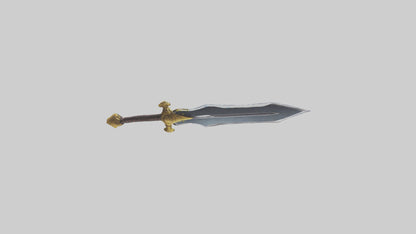 Cartoon Sword model 3D model