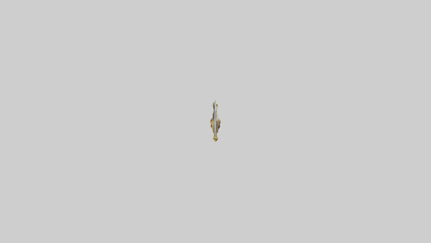 Cartoon Sword model 3D model