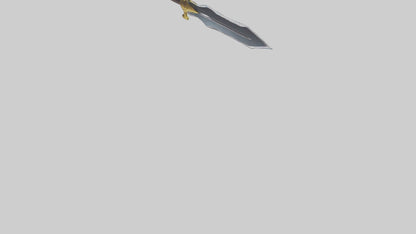 Cartoon Sword model 3D model