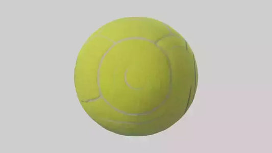 Cartoon Tennis Ball model 3D model