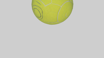 Cartoon Tennis Ball model 3D model