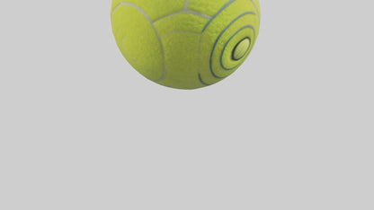 Cartoon Tennis Ball model 3D model