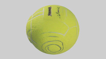 Cartoon Tennis Ball model 3D model