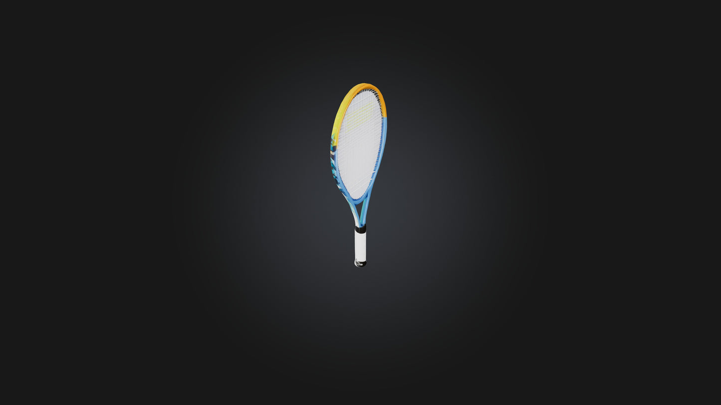 3D model Cartoon Tennis Racket VR / AR / low-poly