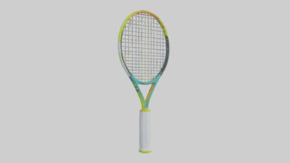 Cartoon Tennis Racket model 3D model
