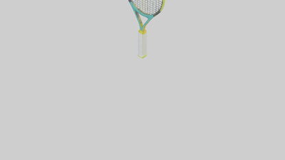 Cartoon Tennis Racket model 3D model