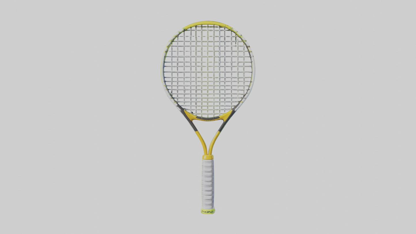 Cartoon Tennis Racket model 3D model