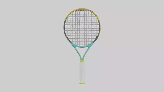 Cartoon Tennis Racket model 3D model