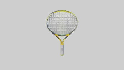 Cartoon Tennis Racket model 3D model