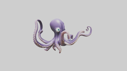Cartoon Tentacle model 3D model