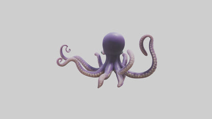 Cartoon Tentacle model 3D model