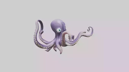Cartoon Tentacle model 3D model