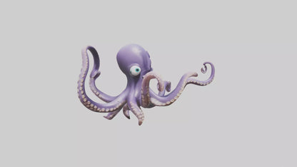 Cartoon Tentacle model 3D model