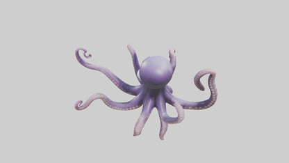 Cartoon Tentacle model 3D model
