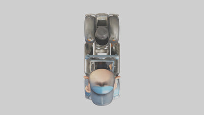 Cartoon Truck Driver model 3D model