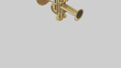 Cartoon Trumpet model 3D model
