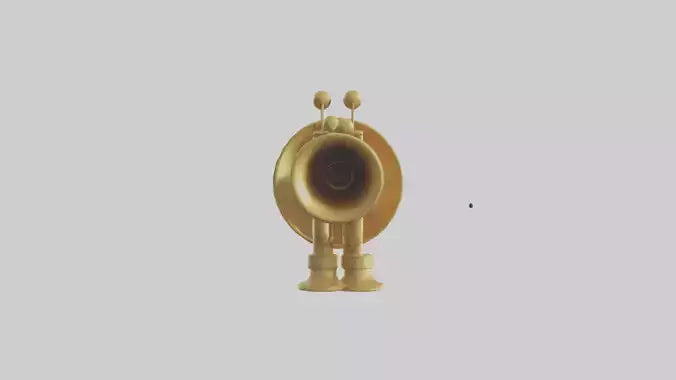 Cartoon Trumpet model 3D model