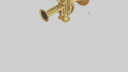 Cartoon Trumpet model 3D model