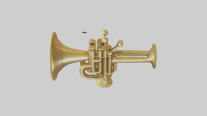 Cartoon Trumpet model 3D model