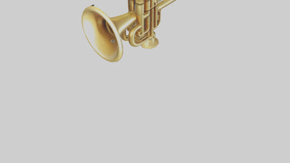 Cartoon Trumpet model 3D model