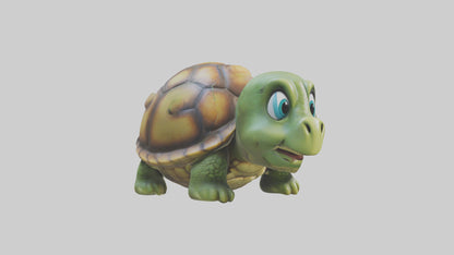 Cartoon Turtle model 3D model