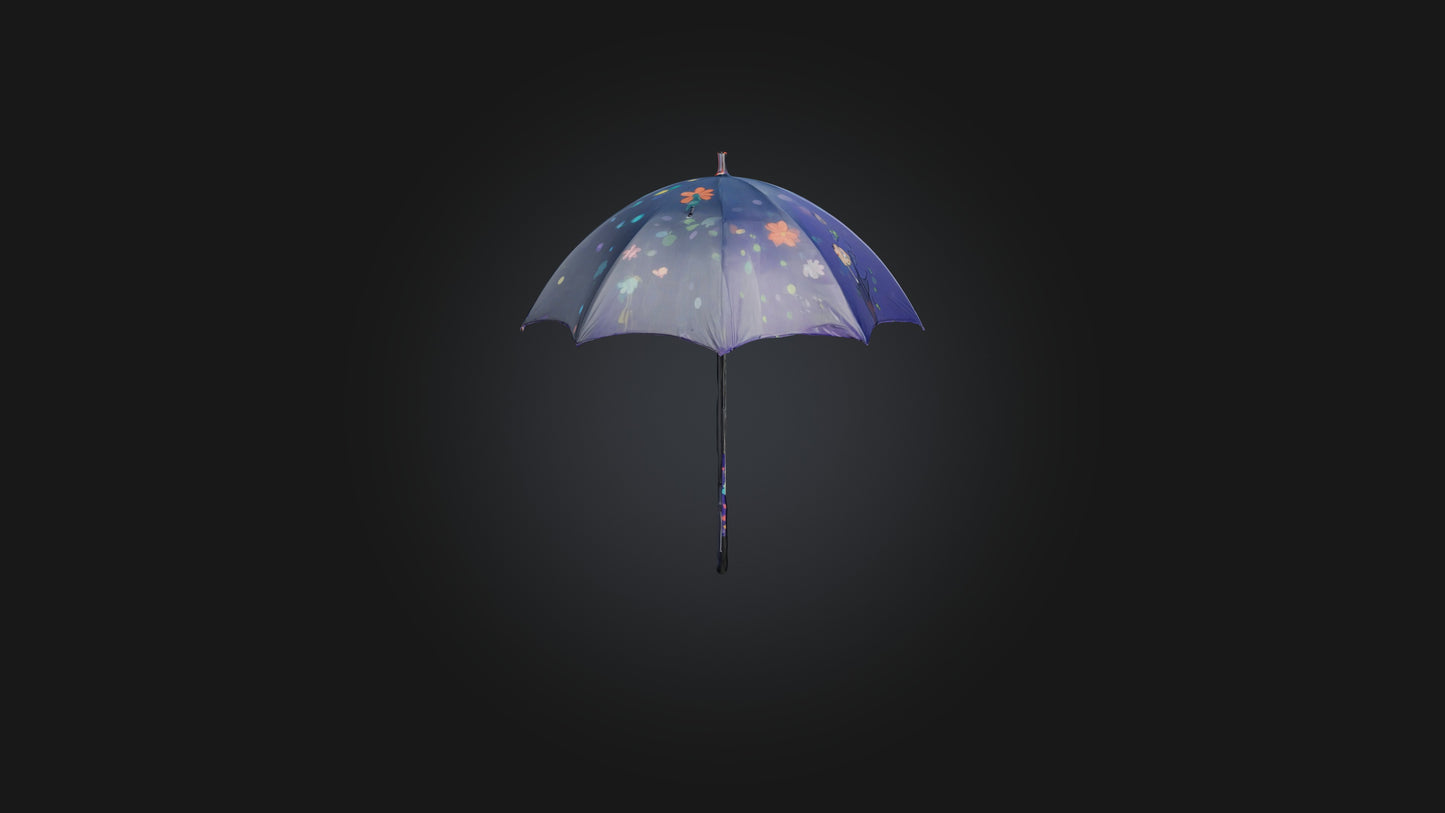 Cartoon Umbrella 3D model
