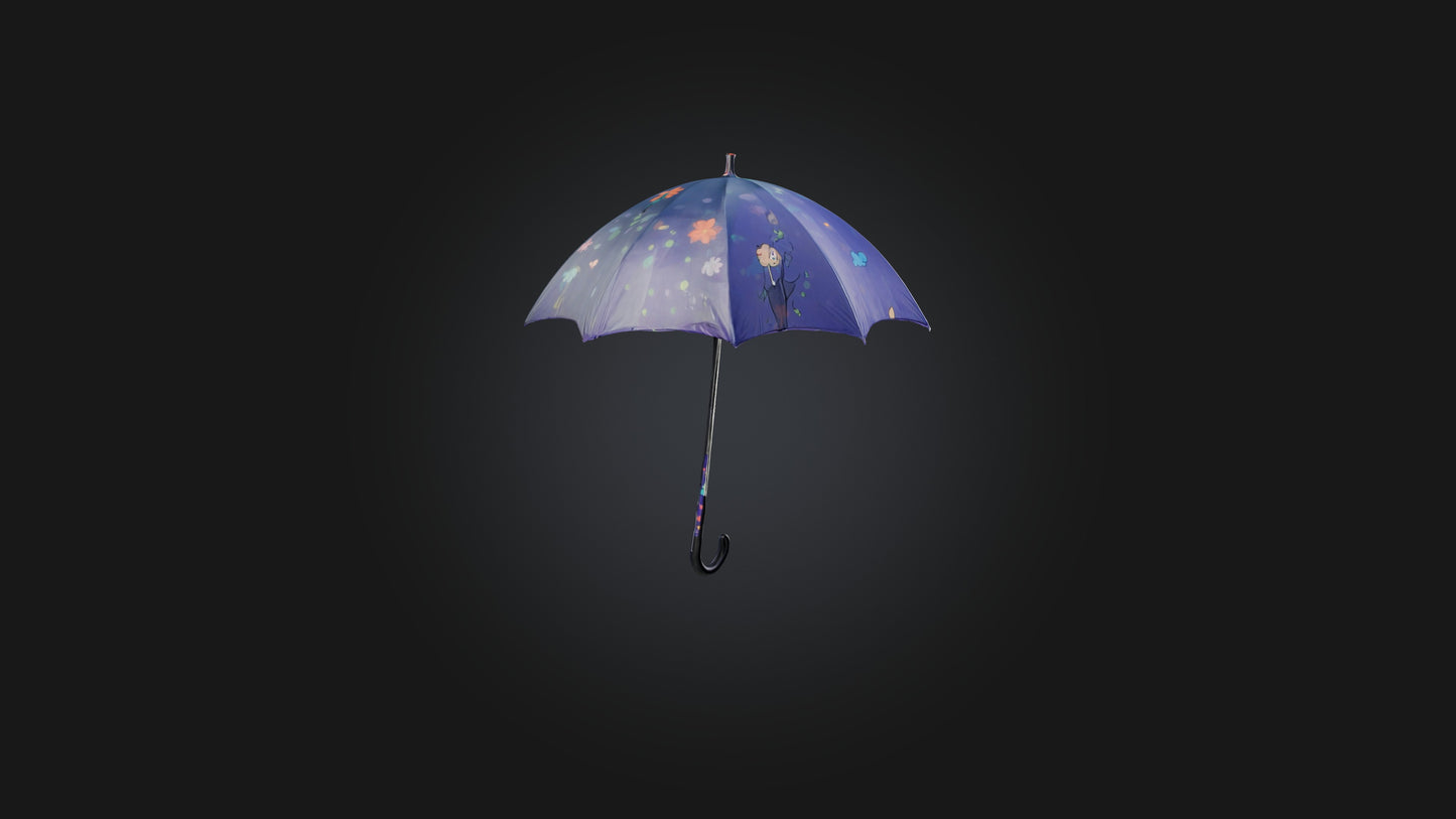 Cartoon Umbrella 3D model