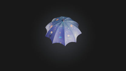 Cartoon Umbrella 3D model