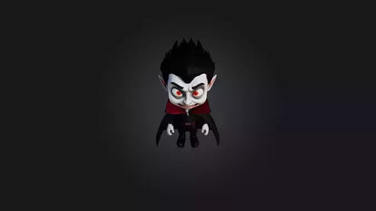 Cartoon Vampire 3D model