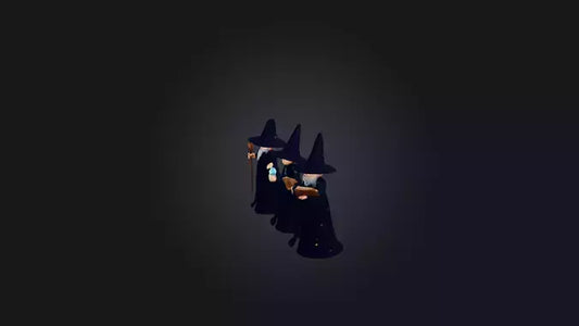 Cartoon Wizards 3D model