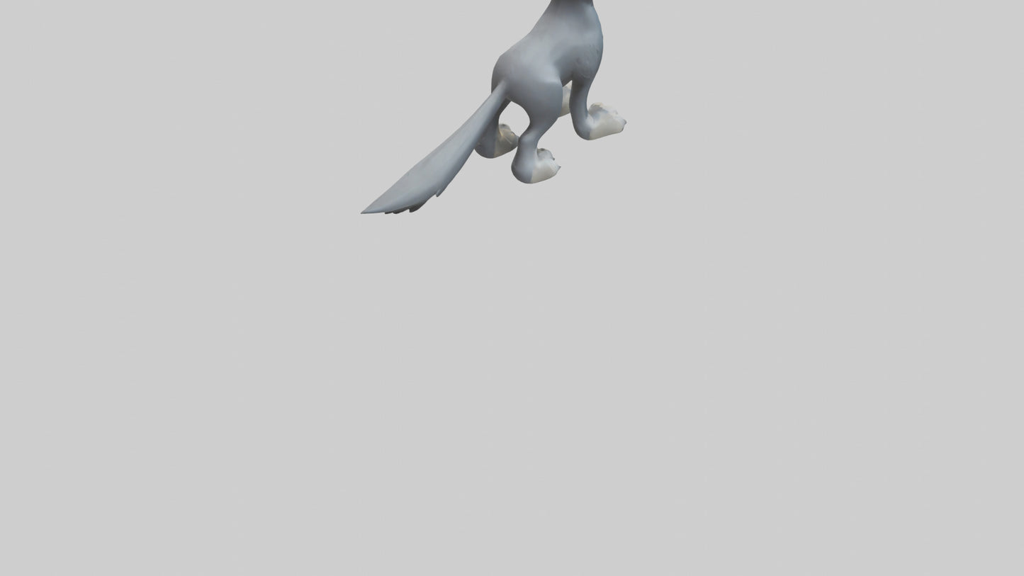 Cartoon Wolf model 3D model