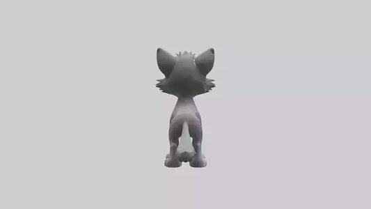 Cartoon Wolf model 3D model