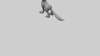Cartoon Wolf model 3D model