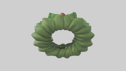 Cartoon Wreath Model 1 VR / AR / low-poly