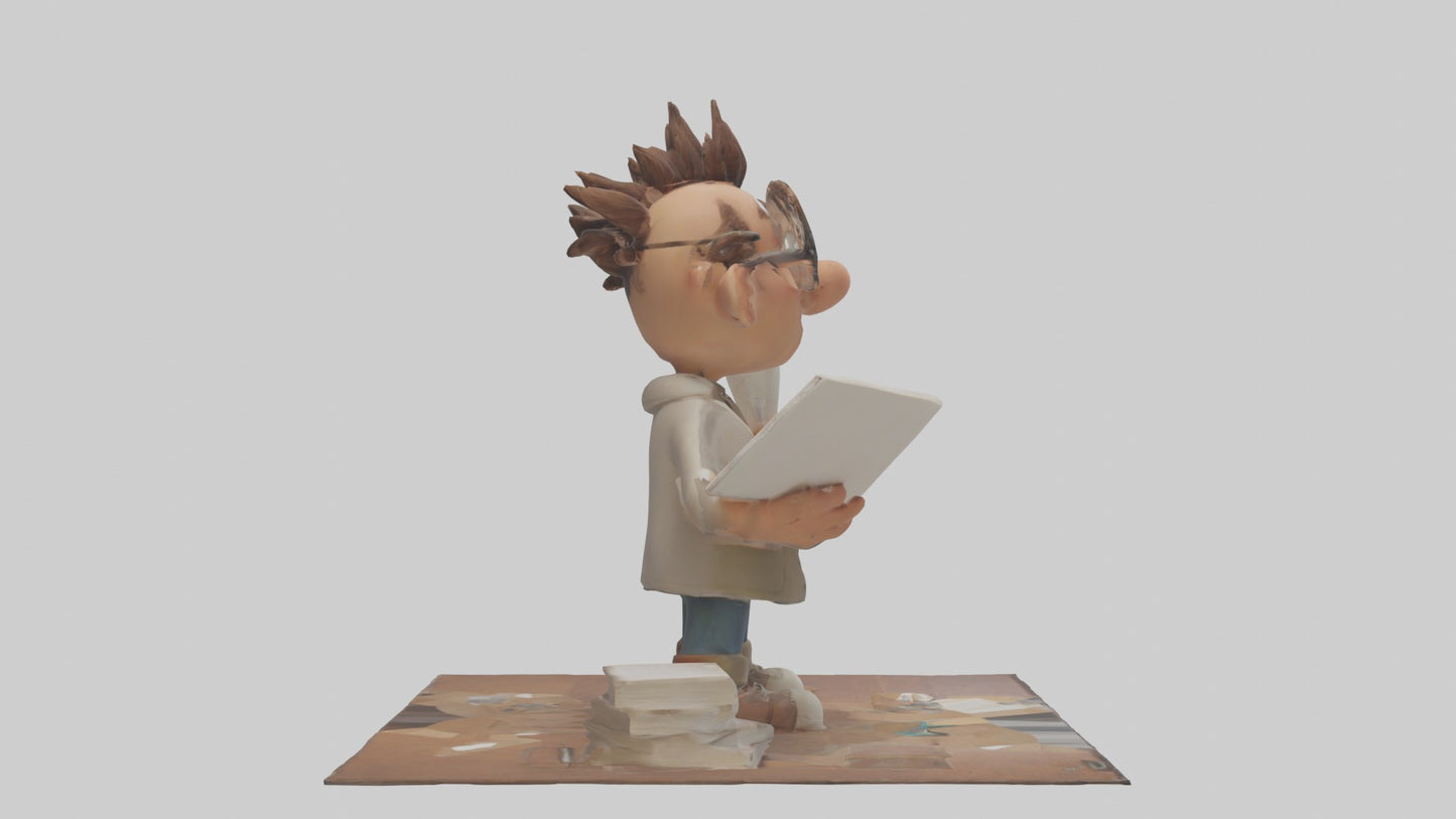 Cartoon Wreath Model 1 VR / AR / low-poly