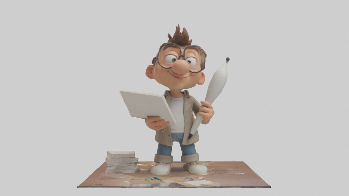 Cartoon Wreath Model 1 VR / AR / low-poly