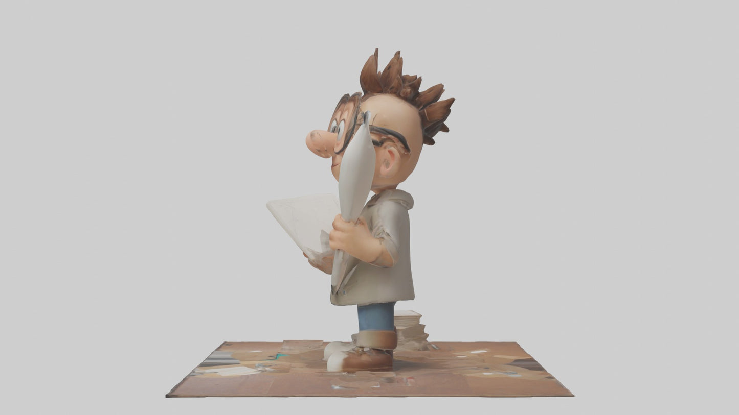 Cartoon Wreath Model 1 VR / AR / low-poly