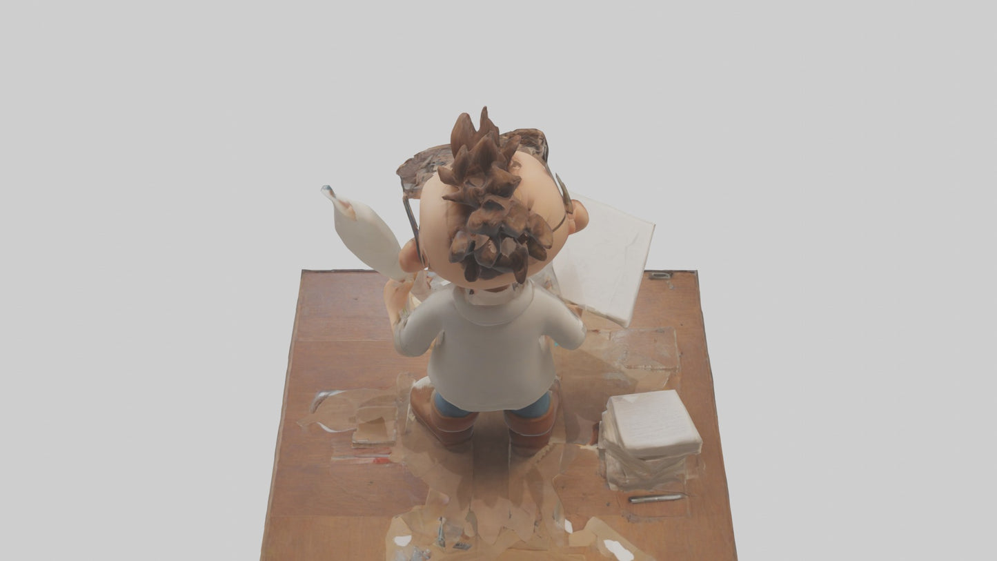 Cartoon Wreath Model 1 VR / AR / low-poly