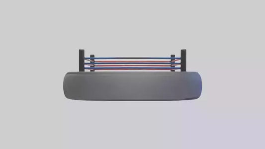Cartoon Wrestling Mat model 3D model