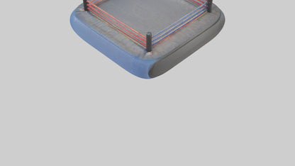 Cartoon Wrestling Mat model 3D model
